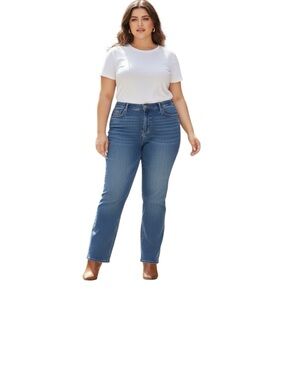 Levi's Plus Size 18 Medium Blue Bootcut Jeans